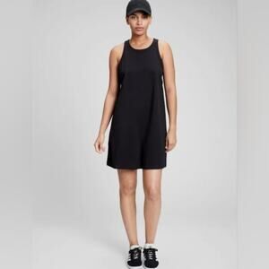 GAP Racerback Mini Dress, Black, Medium Tall, NWT